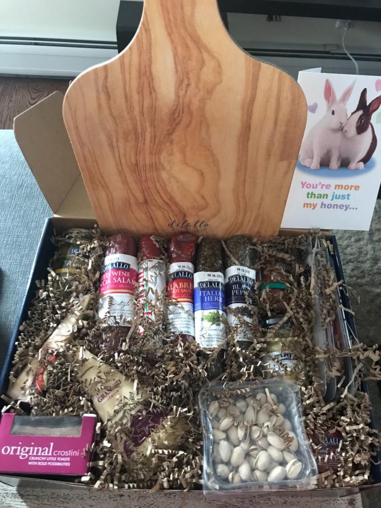 Salumi & Charcuterie Gift Basket | Cured Meats Gift Box | DeLallo