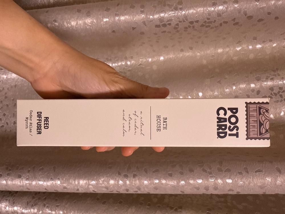 Bath House Reed Diffuser - Customer Photo From Anonymous