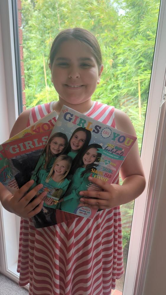 1 Year Subscription (6 Issues) - Customer Photo From Lisa Garcia