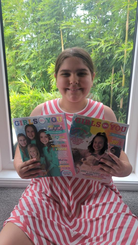 1 Year Subscription (6 Issues) - Customer Photo From Lisa Garcia