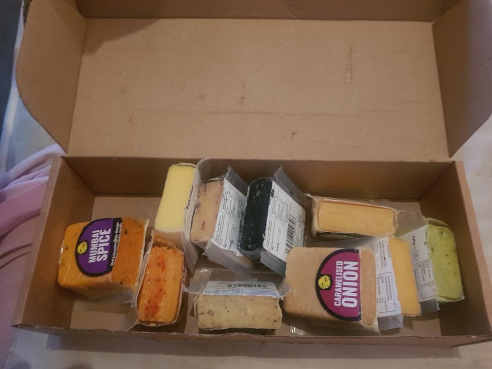 Cheese Selection Box - Customer Photo From Lorna Pegler