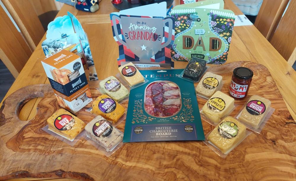 Cheese Selection Box - Customer Photo From Stewart Moore