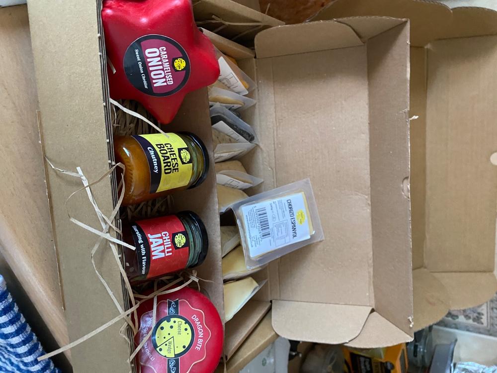 Cheese Selection Box - Customer Photo From Jan Richardson