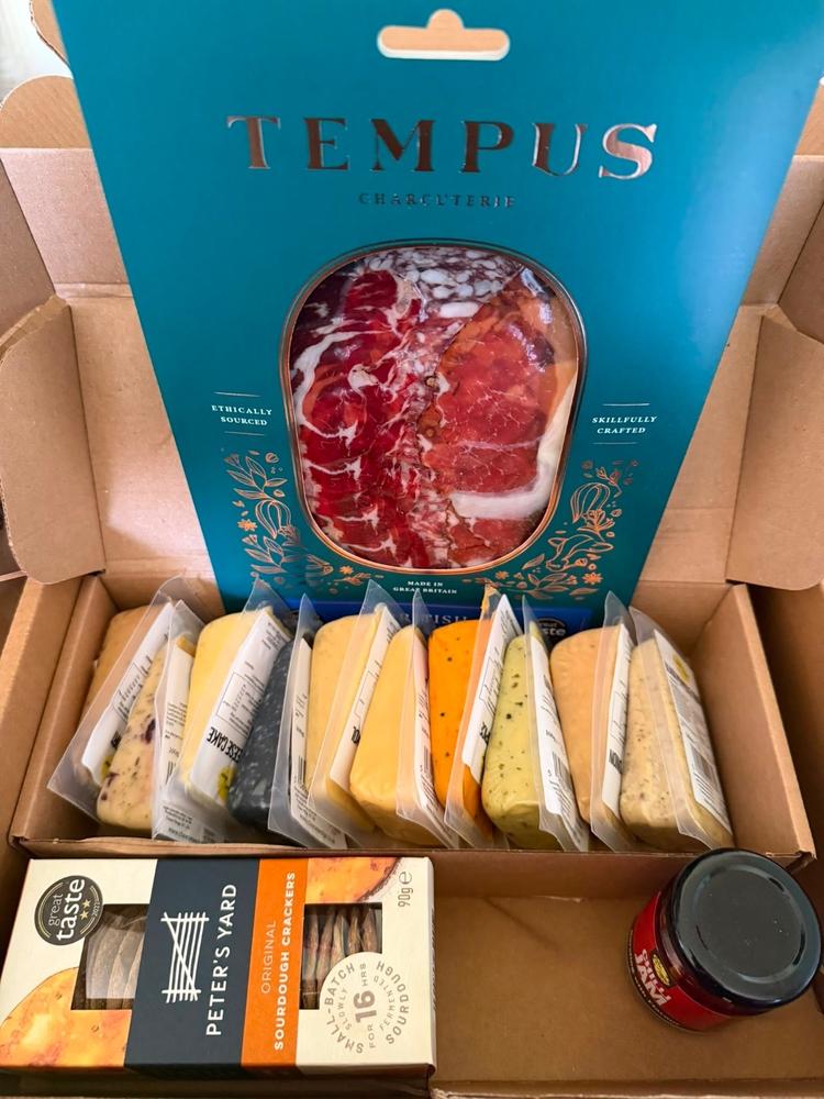 Cheese Selection Box - Customer Photo From Dorothy Mills