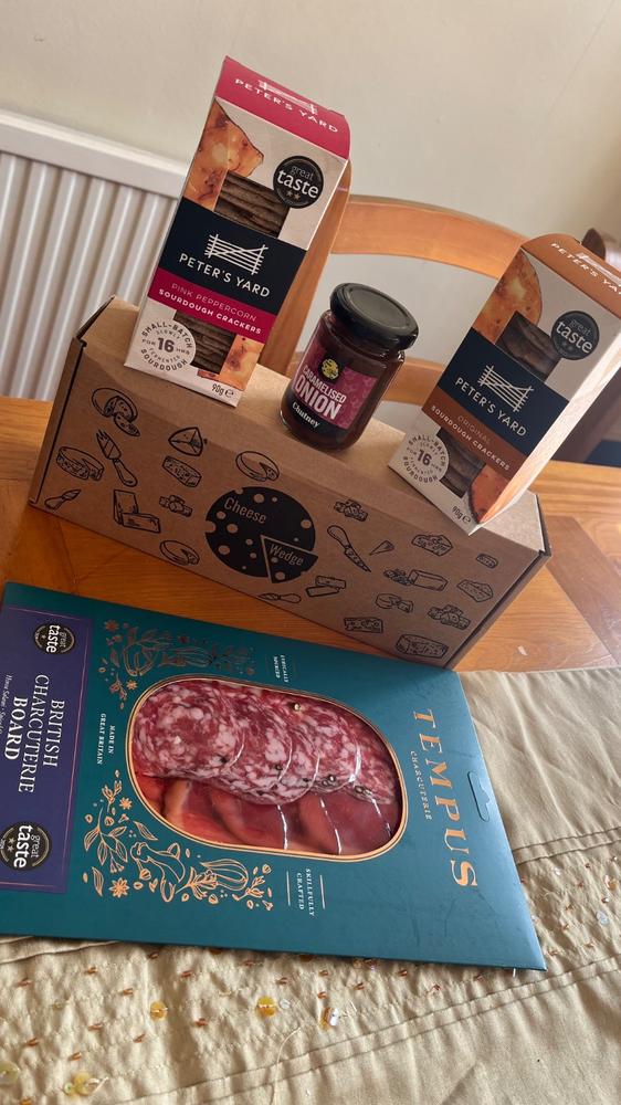 Cheese Selection Box - Customer Photo From Johanna Bowley