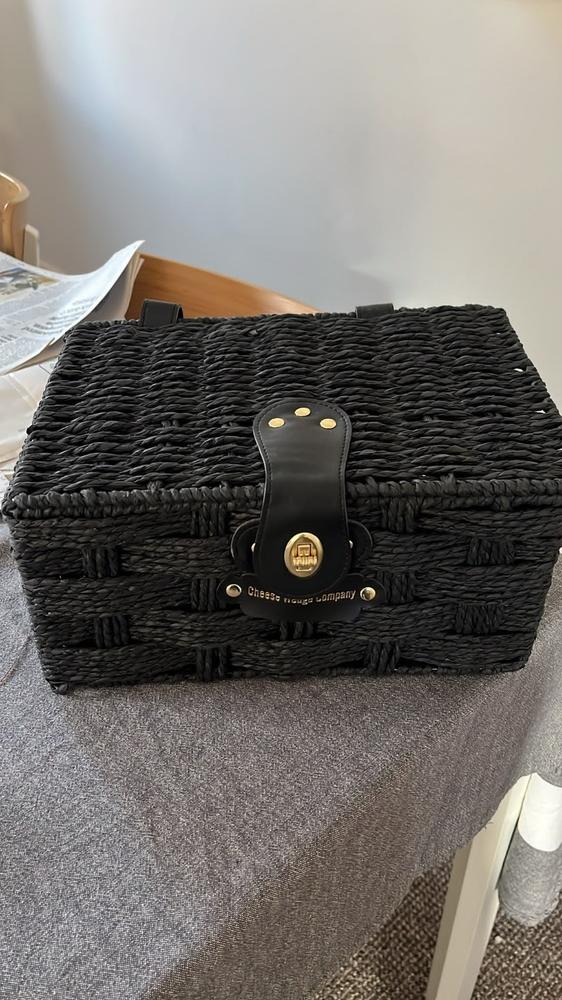 Cheese & Wine Hamper - Customer Photo From Suzanne Speed