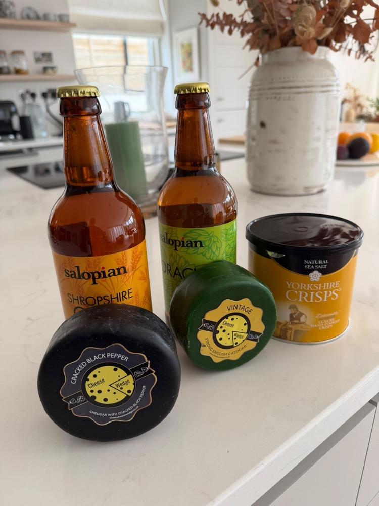 Cheese & Beer Gift Hamper - Customer Photo From K n smith