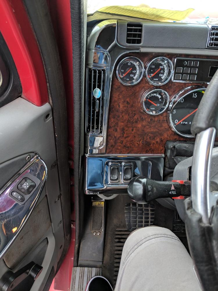Freightliner Button Panel Trim - Customer Photo From ANTHONY M.