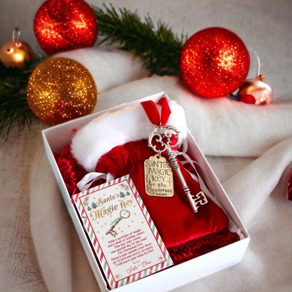  Ornament - Santa's Magic Key : Home & Kitchen