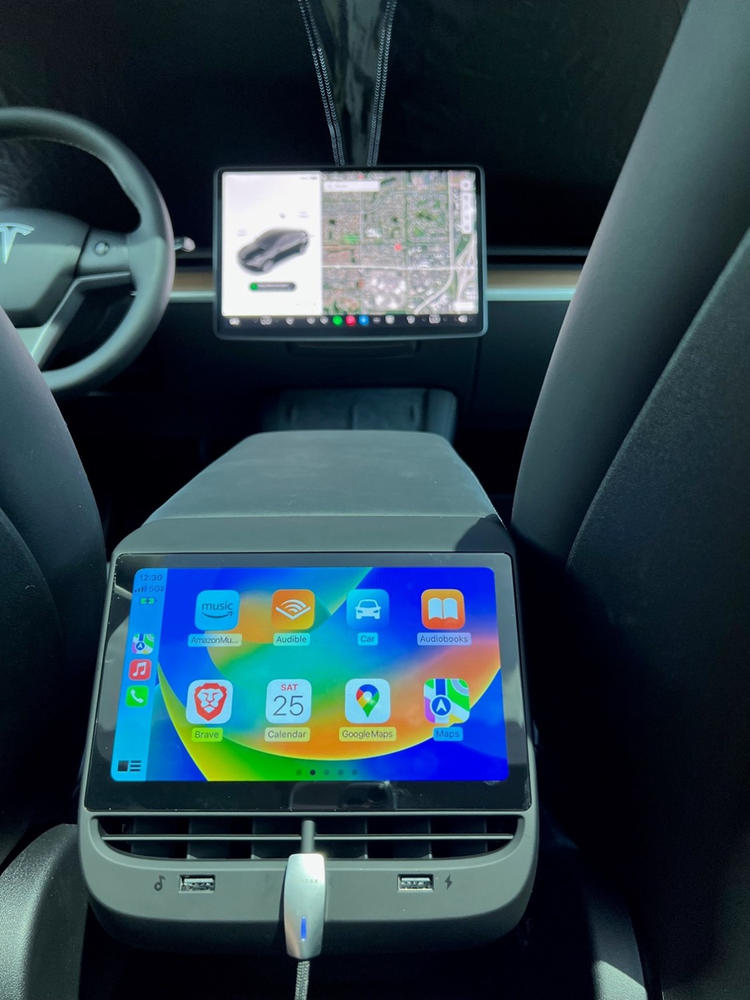 How to Make a Portable TV for the Rear Seat of Tesla Car 