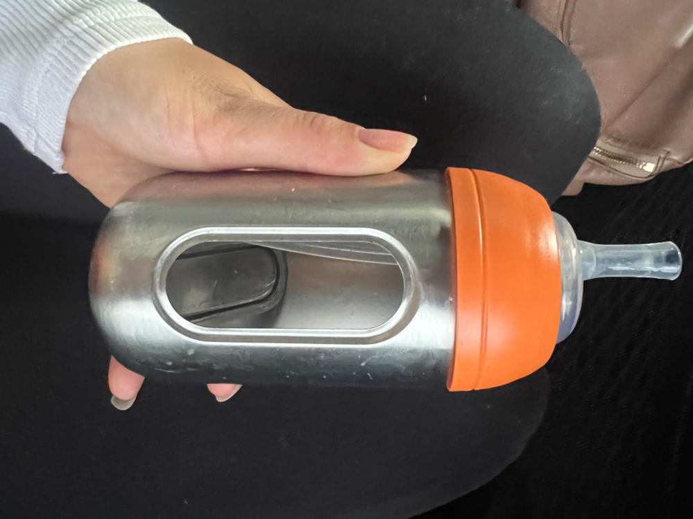 18/8 Stainless Steel Toddler Straw Bottle with Window - 350ml - Customer Photo From Nicole Heynes
