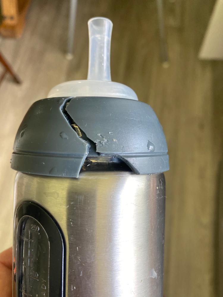 18/8 Stainless Steel Toddler Straw Bottle with Window - 350ml - Customer Photo From Claudia H