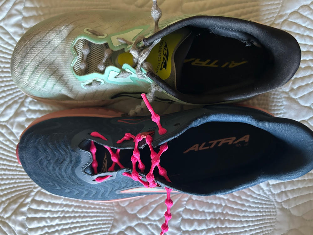 Caterpy Run No-Tie Laces - Customer Photo From Elaine House