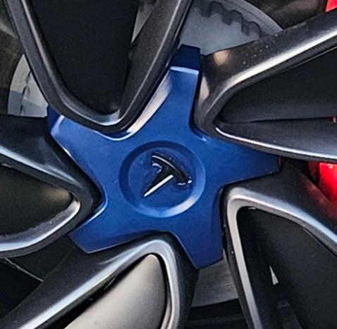Tesla Deep Blue Metallic PPSB Touch Up Paint - Customer Photo From Dave Hart