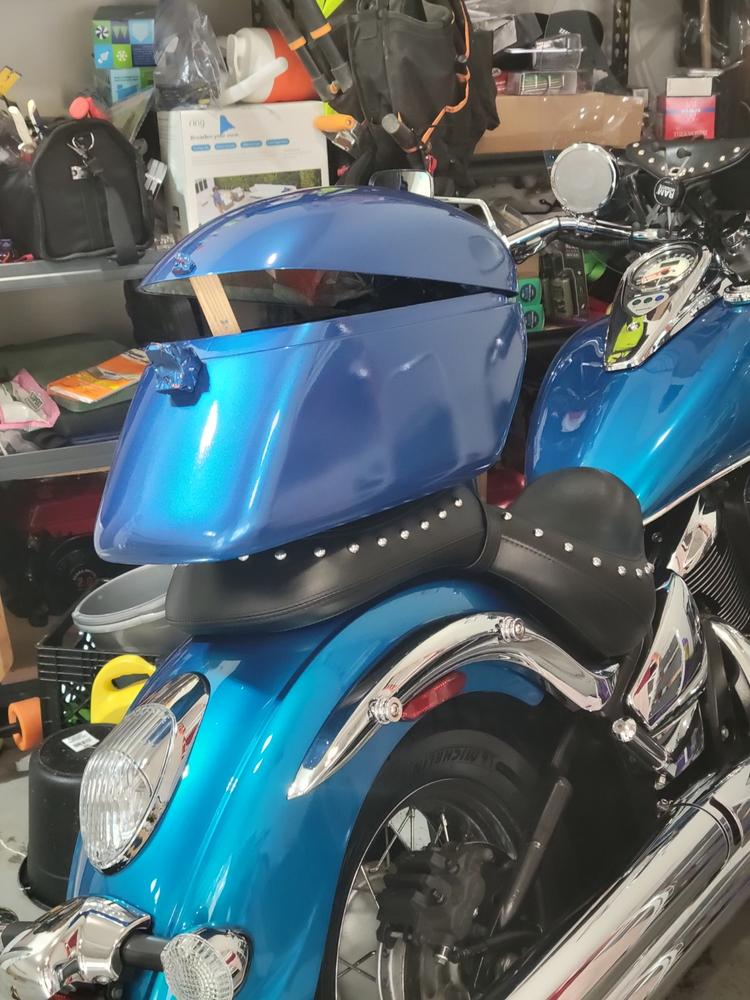 Kawasaki Candy Plasma Blue Tricoat KAW030 Touch Up Paint