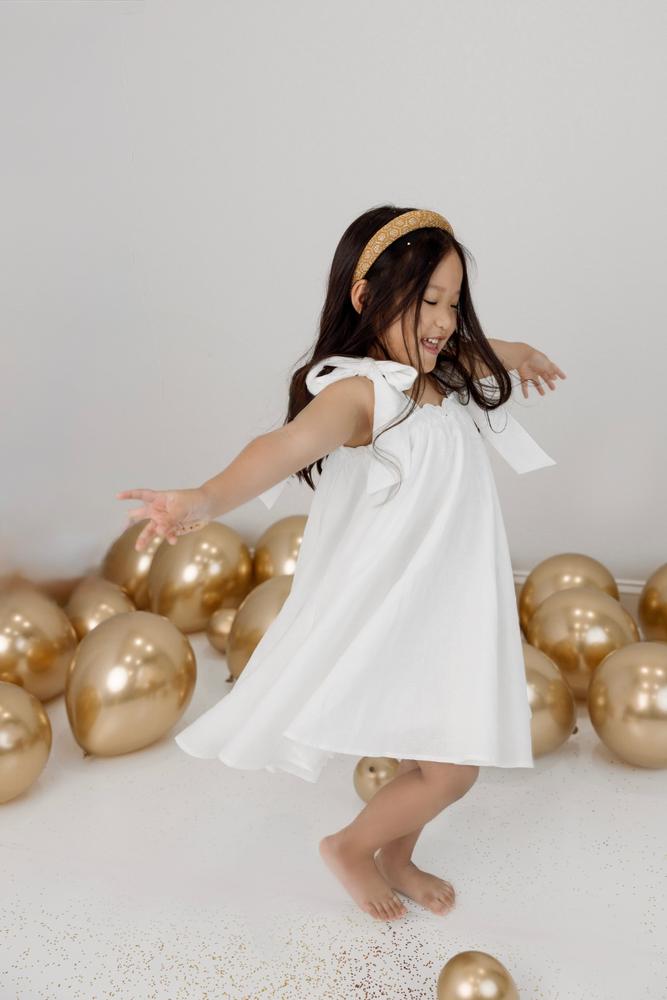 chloe and amelie ＊ in the meadows dress In The Meadows Dress - Rose Petal – Chloé and Amélie