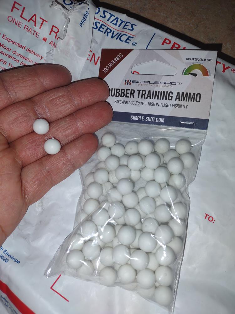 Rubber Training Ammo - Customer Photo From Joshua L.