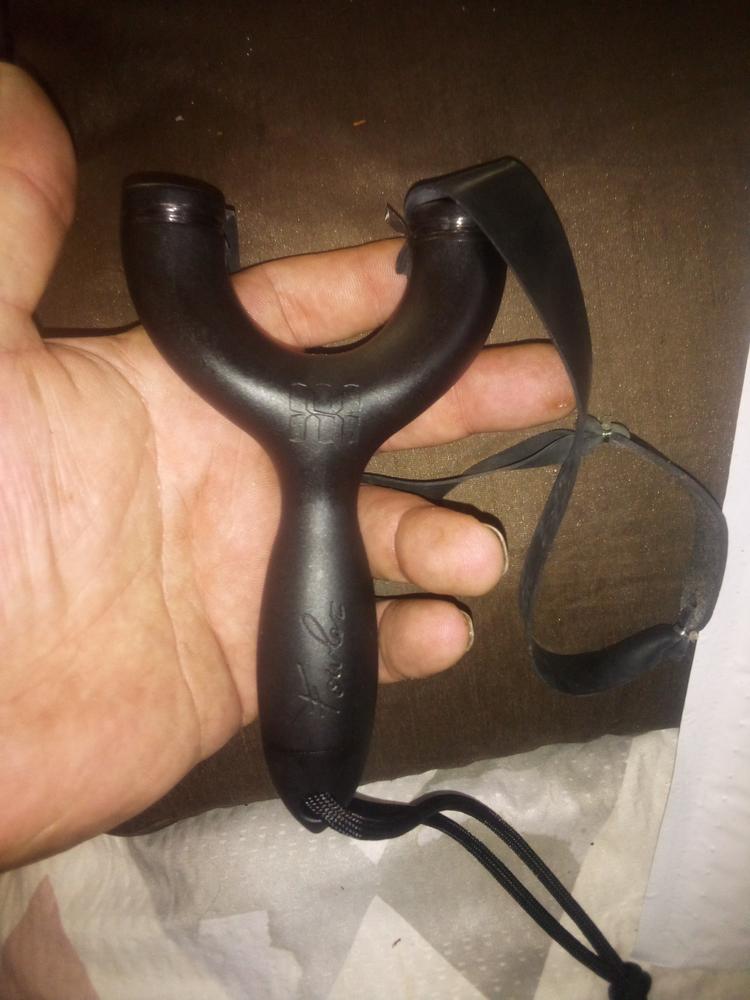 SimpleShot Sparrow Slingshot By Zach Fowler With Bands And Steel & Clay Ammo