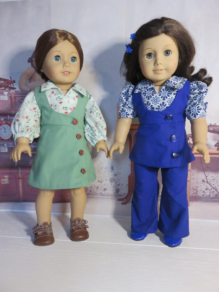 Keepers Dolly Duds Study Hall 18 inch Doll Clothes PDF Pattern