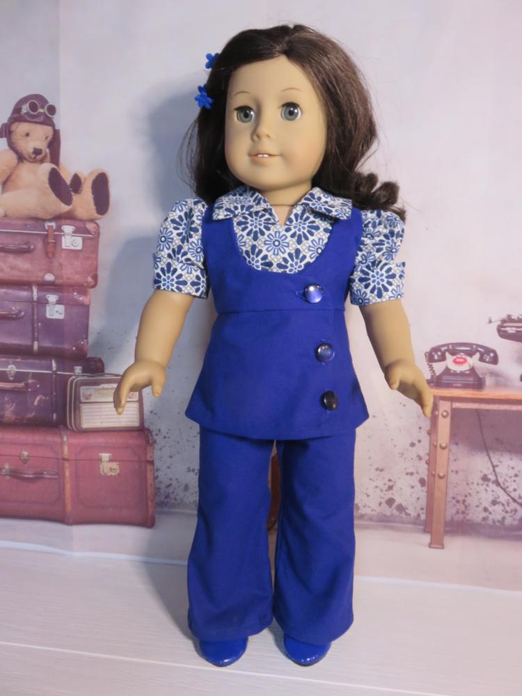 Keepers Dolly Duds Study Hall 18 inch Doll Clothes PDF Pattern