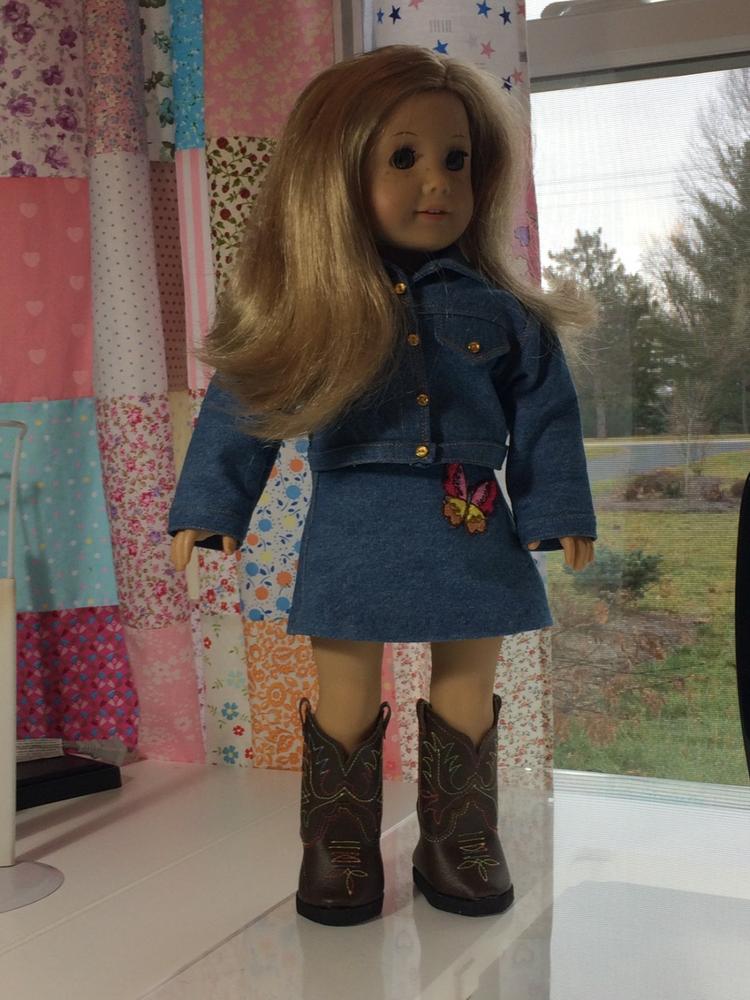 american girl doll cowboy boots