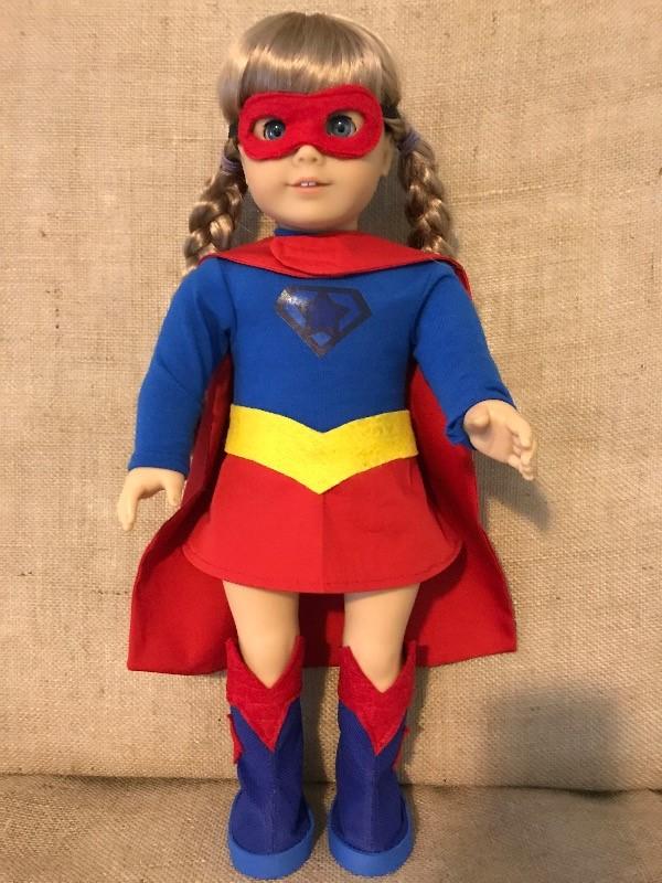 18" Inch American Girl Accessories Boy Doll Cosplay Superhero Series Clothes 