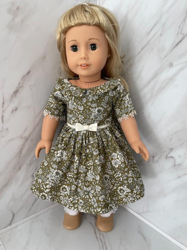 Keepers Dolly Duds 1950s Circle Swirl Dress 18 Doll Clothes PDF