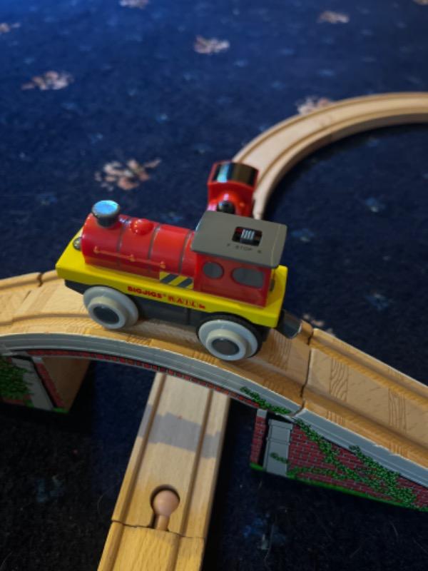 Mighty Red Loco (Battery Operated) - Customer Photo From Natalie Young