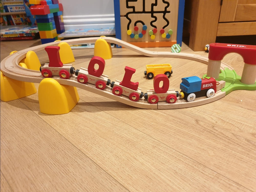 Rail Name Letters and Numbers - 0 - Customer Photo From Marc Rowlands