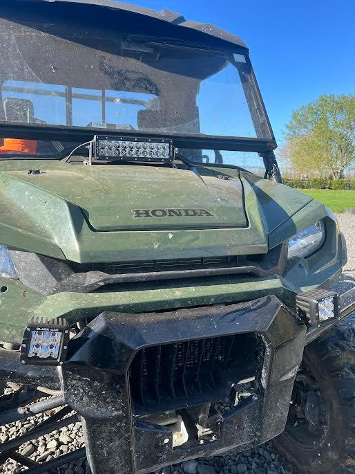 New - 10 Inch Red LED Predator Hunting LED Light Bar - Combo Optics - Black Oak LED Pro Series 2.0 - Customer Photo From Anthony C.