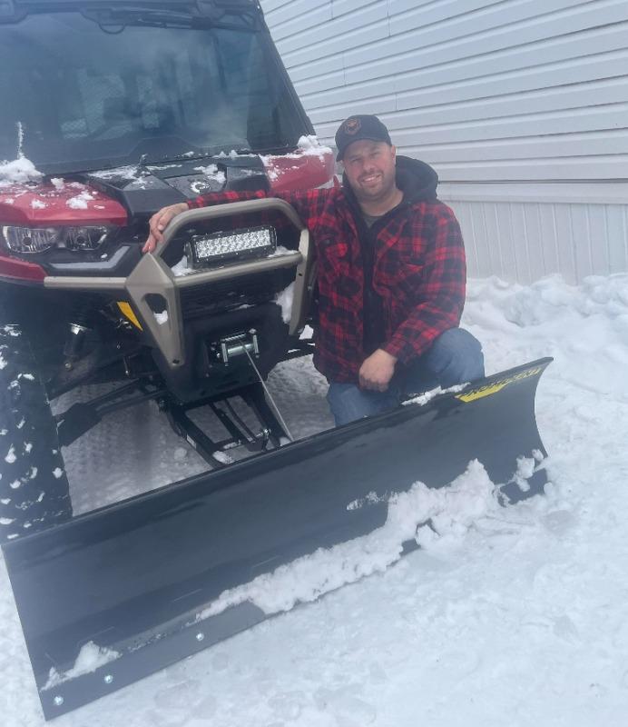 New - 10 Inch Double Row: Black Oak LED Pro Series 3.0 Dual Row LED Light Bar - Combo, Flood, or Spot Optics (60w/100w) - Customer Photo From Bryan K.