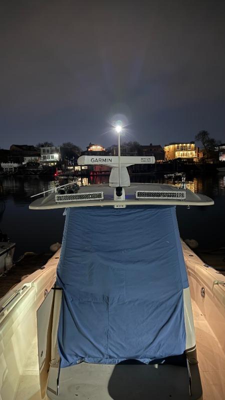 New - 20 Inch 850nm Infrared IR Marine LED Double Row Light Bar - Black Oak LED Pro Series 3.0 - Customer Photo From Serge K