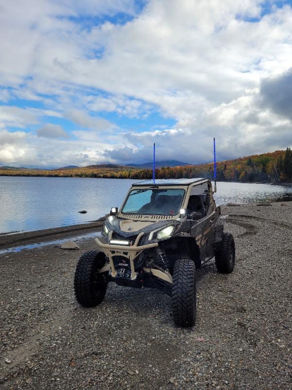 New - 10 Inch Single Row: Black Oak LED Pro Series 3.0 LED Light Bar - Combo, Spot, or Flood Optics (30w/50w) - Customer Photo From Randy H.