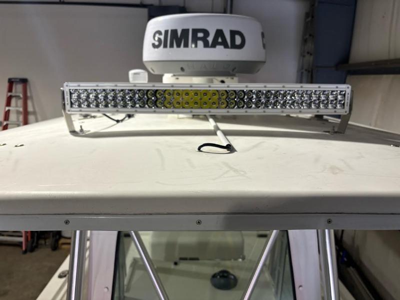 New - 30 Inch Marine Curved: Black Oak LED Pro Series 3.0 Double Row LED Light Bar - Combo, Flood, or Spot Optics (180w/300w) - Customer Photo From Michael G.