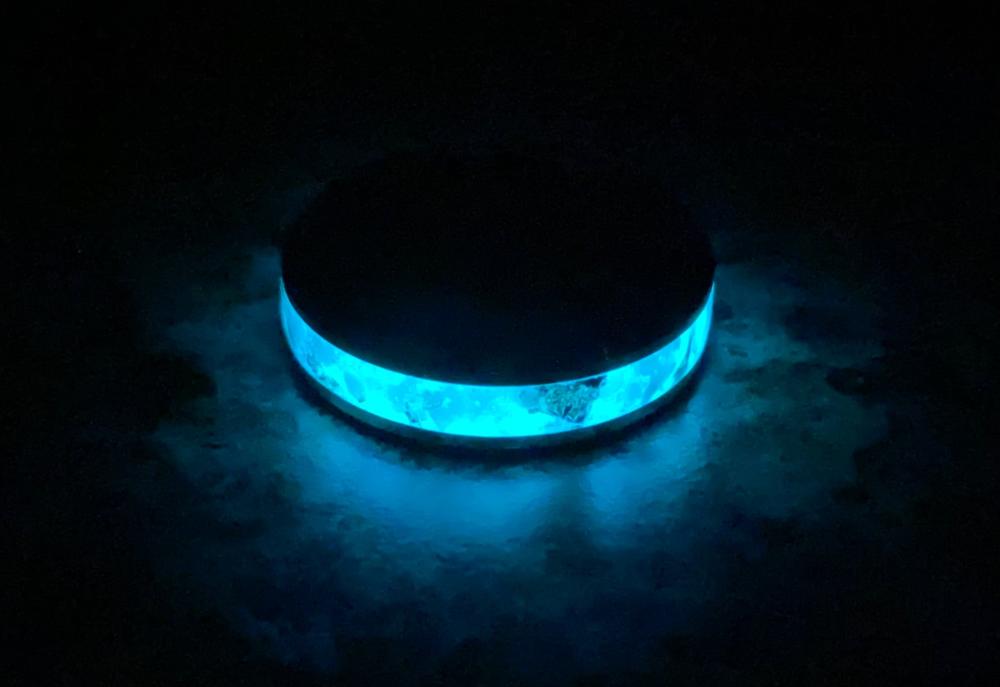 Crushed Kingman Turquoise - Customer Photo From BRAD M.