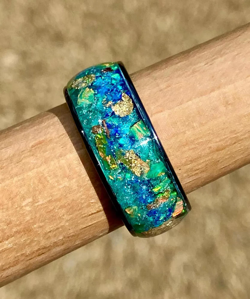 Crushed Smoky Quartz - Customer Photo From BRAD M.