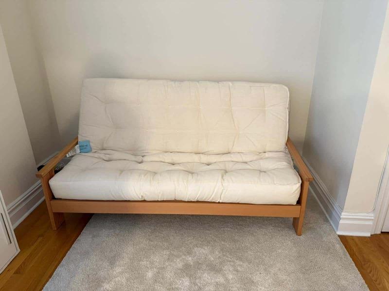 Denton Eco Futon Sofa Bed Frame - Customer Photo From Caleb I.