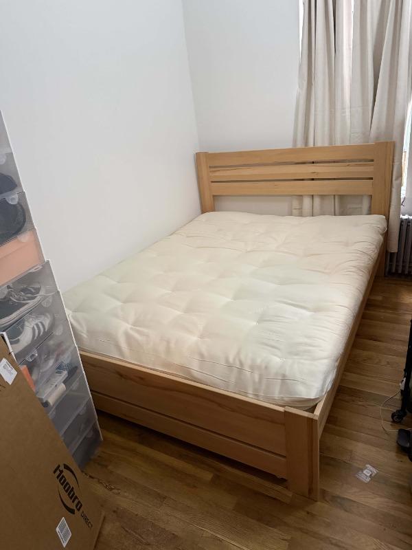 Columbus Natural Eco Platform Bed - Customer Photo From Isaac A.