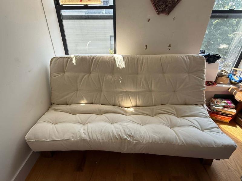 Natural Cotton, Wool and Foam Futon Mattress - Customer Photo From Henry T.