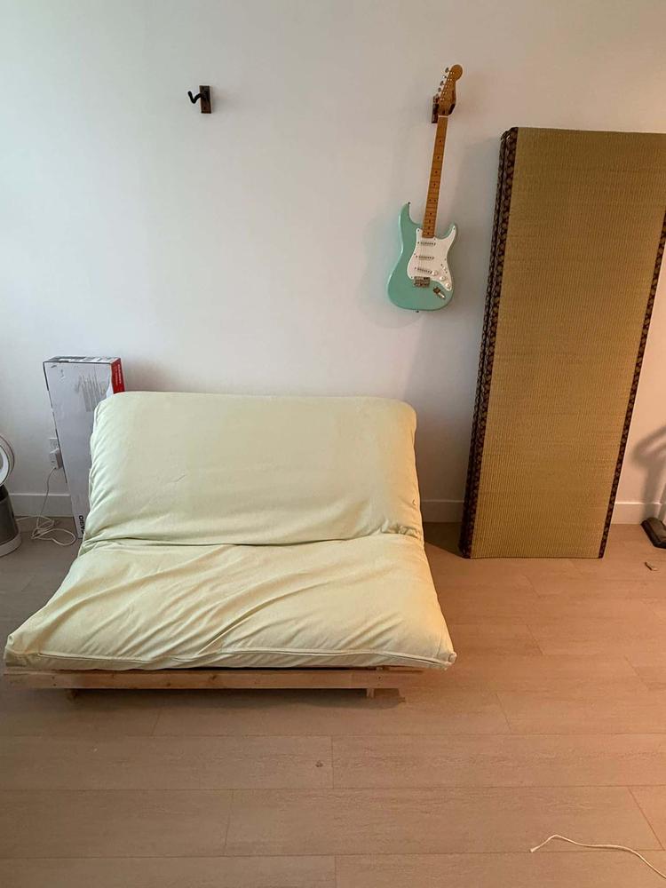 Sendai Tri-Fold Futon Sofa Bed Frame - Customer Photo From Grant W.
