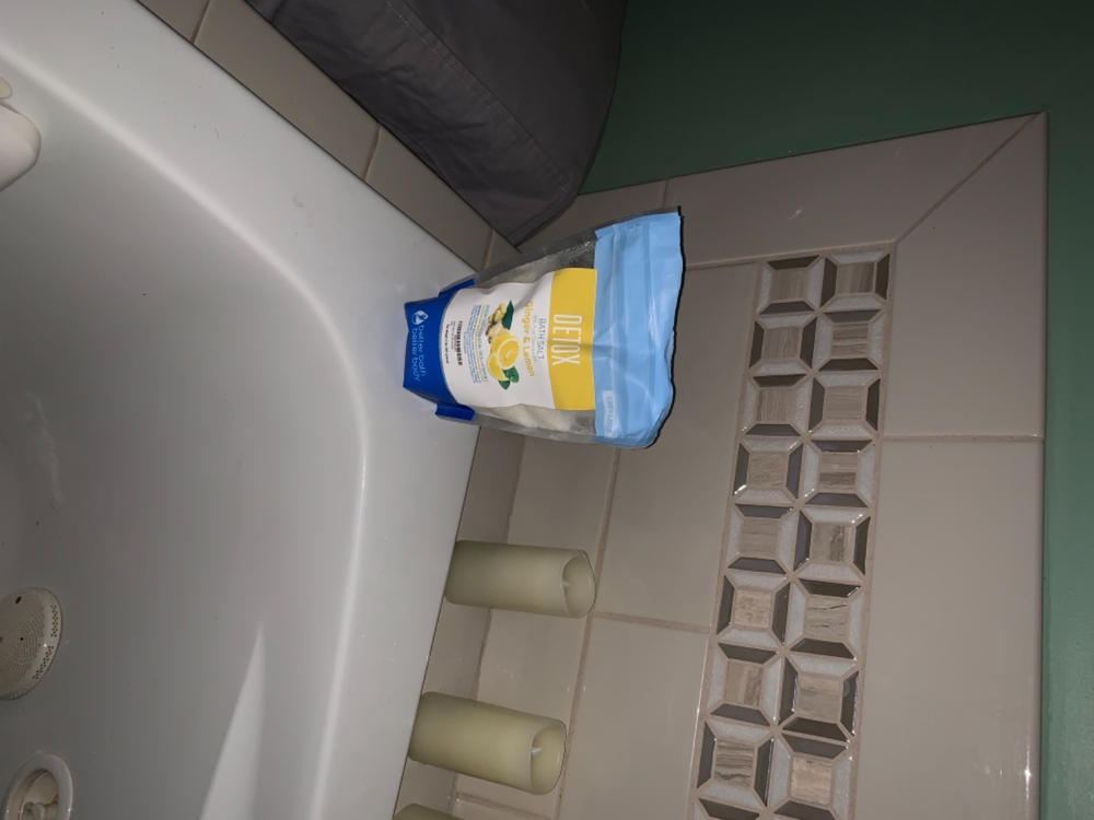 Detox Bath Soak - Customer Photo From Kathy McCarthy