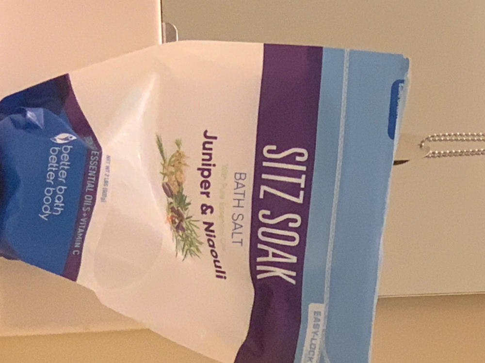 Sitz Bath Soak - Customer Photo From Megan Turnbough