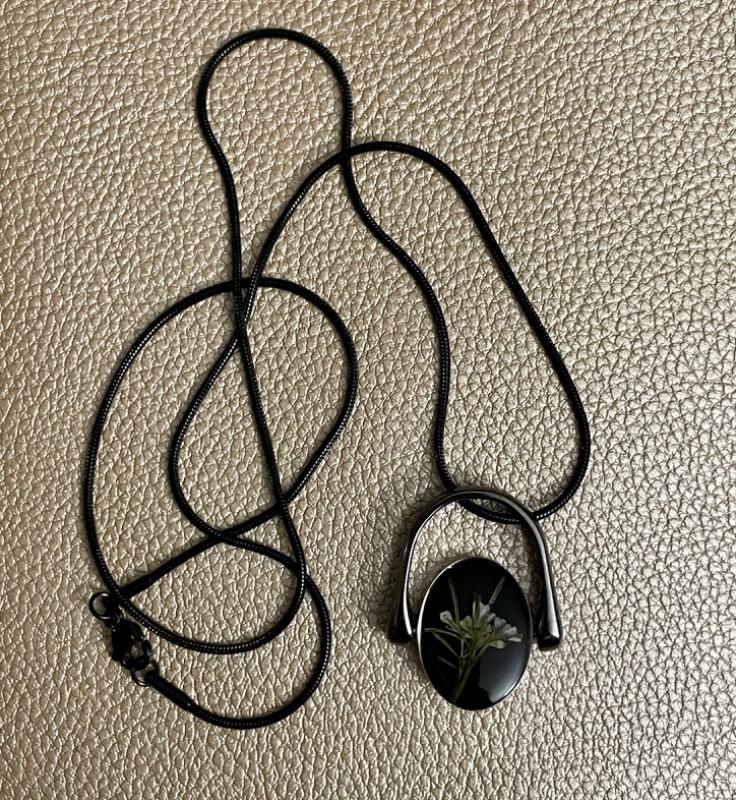 Classic Necklace Base - Black or Rose Gold - Customer Photo From Diane Vo