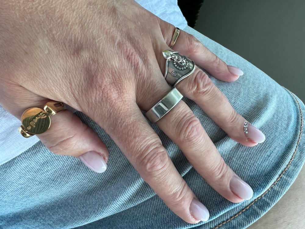 Breathe Fidget Ring - Customer Photo From Krista T.