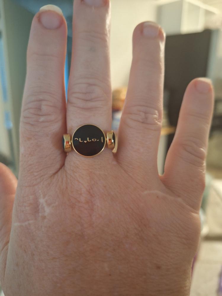 Breathe Chroma Fidget Ring - Customer Photo From Amanda M.