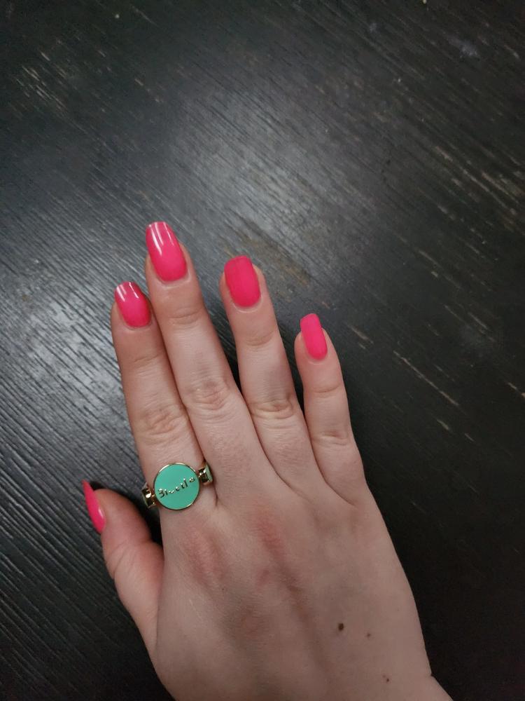 Breathe Chroma Fidget Ring - Customer Photo From Margaret M Tirado