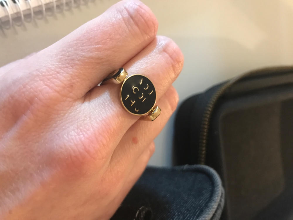 YOU GOT THIS Chroma Fidget Ring - Customer Photo From Hanna B.