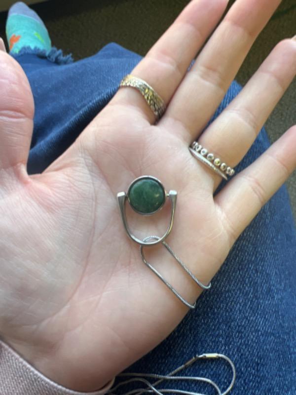 African Jade Crystal Spinner - Customer Photo From Madison C.