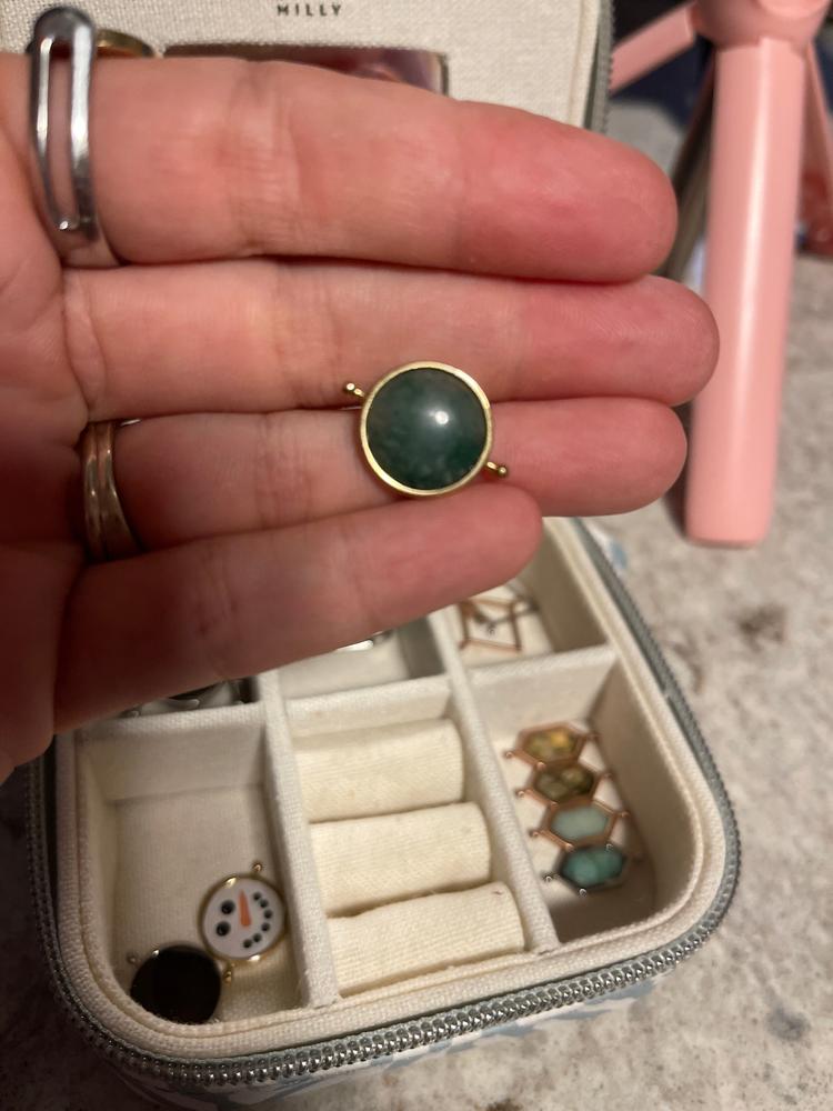 African Jade Crystal Spinner - Customer Photo From Jaymie 