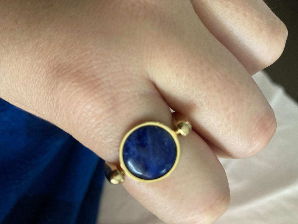 Sodalite Round Crystal Element - Customer Photo From Mal Gordon